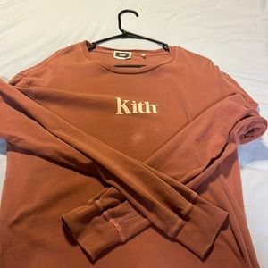 Kith Long Sleeve Orange